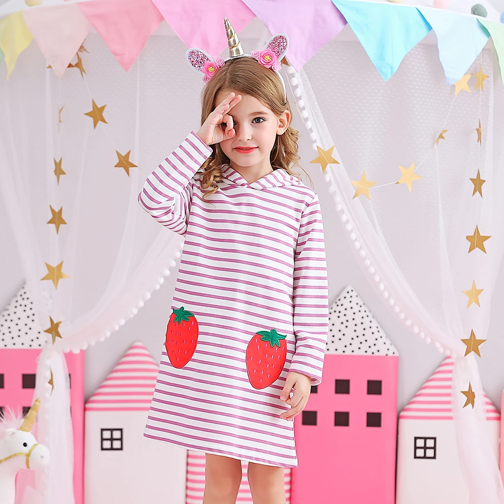 DXTON Girls Hooded Dress Winte - Winter Clothing Toddler Girl 评论和价格