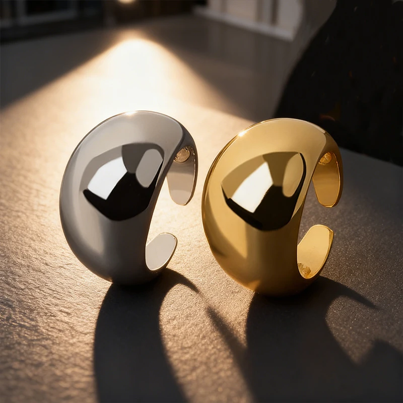 Chic adjustable cufflinks suitable for men and women in daily clothing and party accessories. Simply choose your favorite color