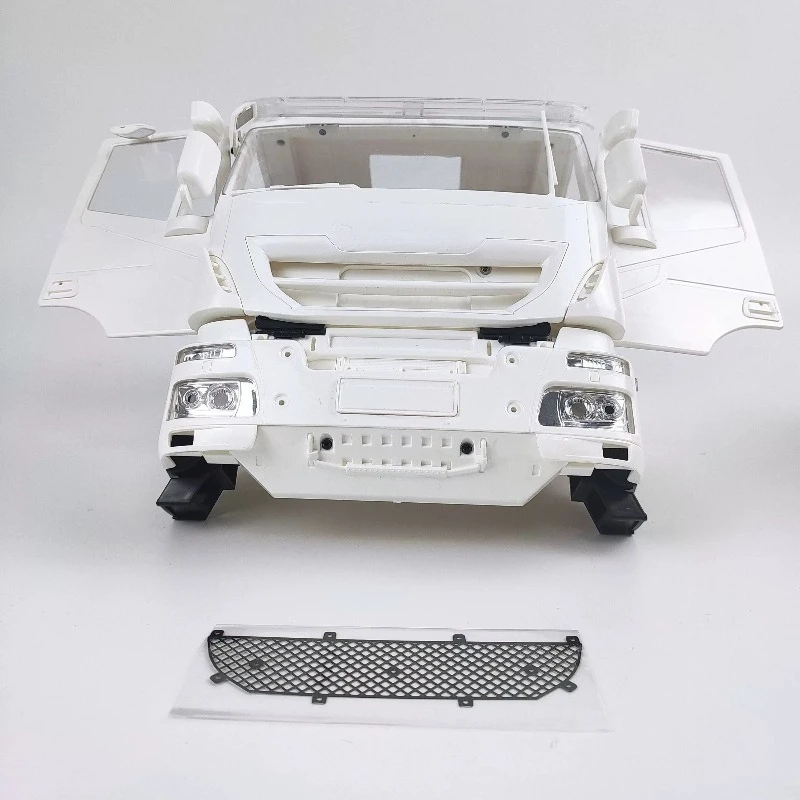 1/14 YP-015 Truck Body  Simulated and Detailed Engineering Truck Front  DIY Modified Remote Control Truck Model Accessories