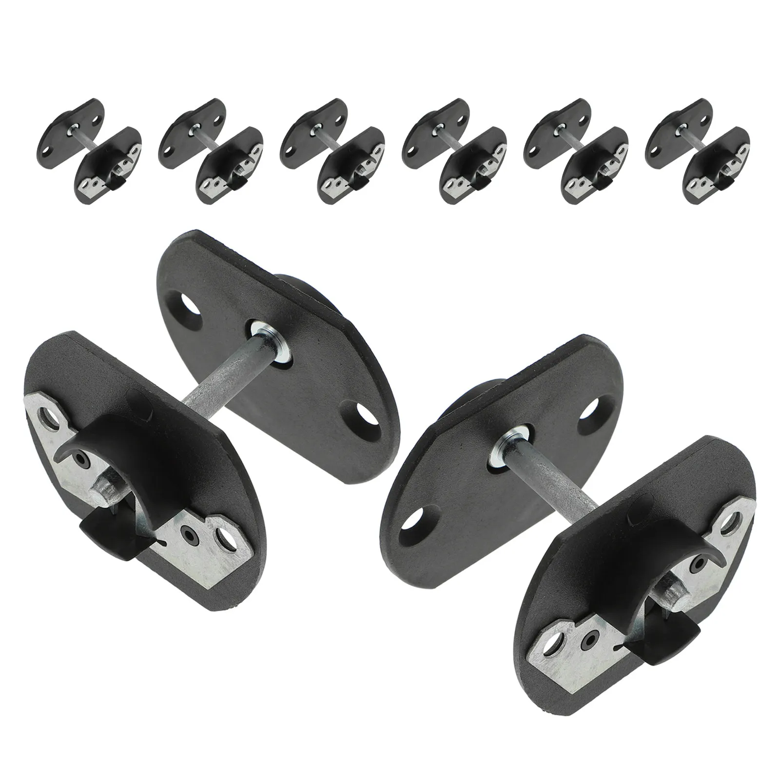 8 Sets Sofa Couch Pin Connectors Fasteners for Sectional Furniture Joint Clamps Hold Together