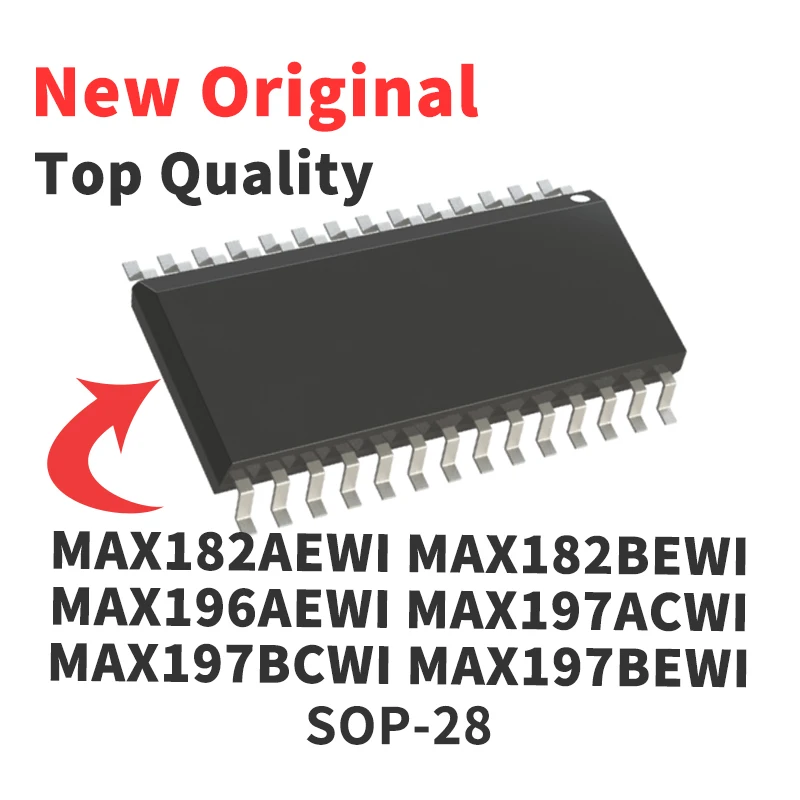 1 PCS MAX182AEWI MAX182BEWI MAX196AEWI MAX197ACWI MAX197BCWI MAX197BEWI MX574AJEWI MX574AKCWI SOP-28 SOIC-28 New Original