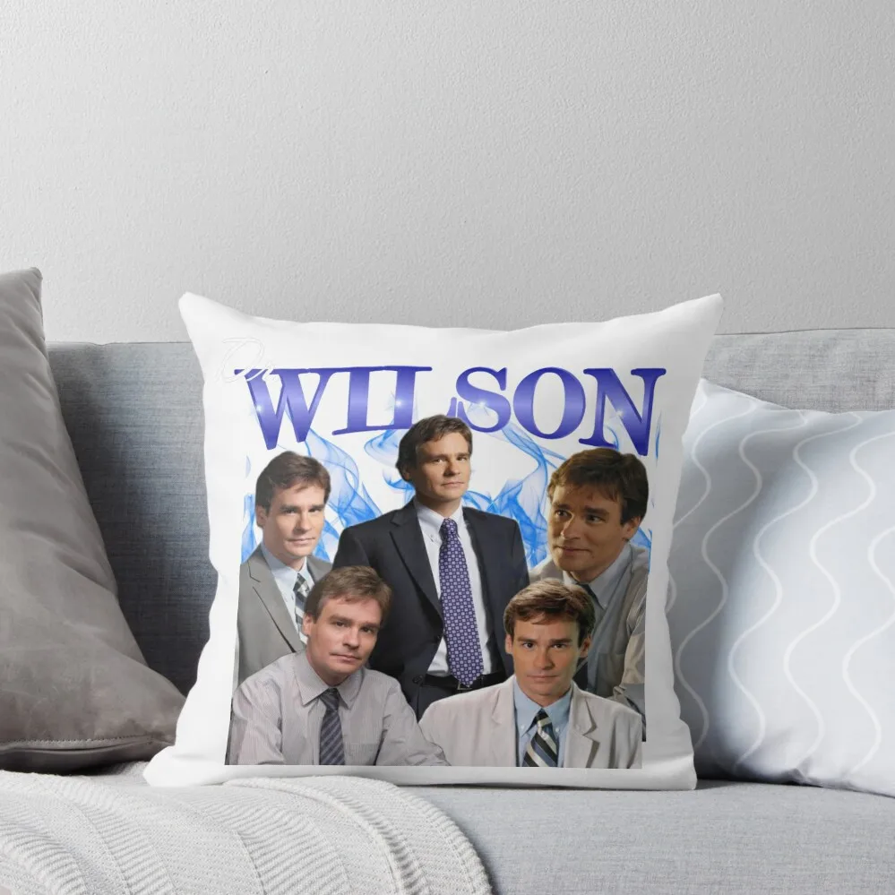 

Dr Wilson House MD blue flames Throw Pillow Luxury Cushion Cover Pillow Case Christmas Luxury Room Decorative Cushions pillow