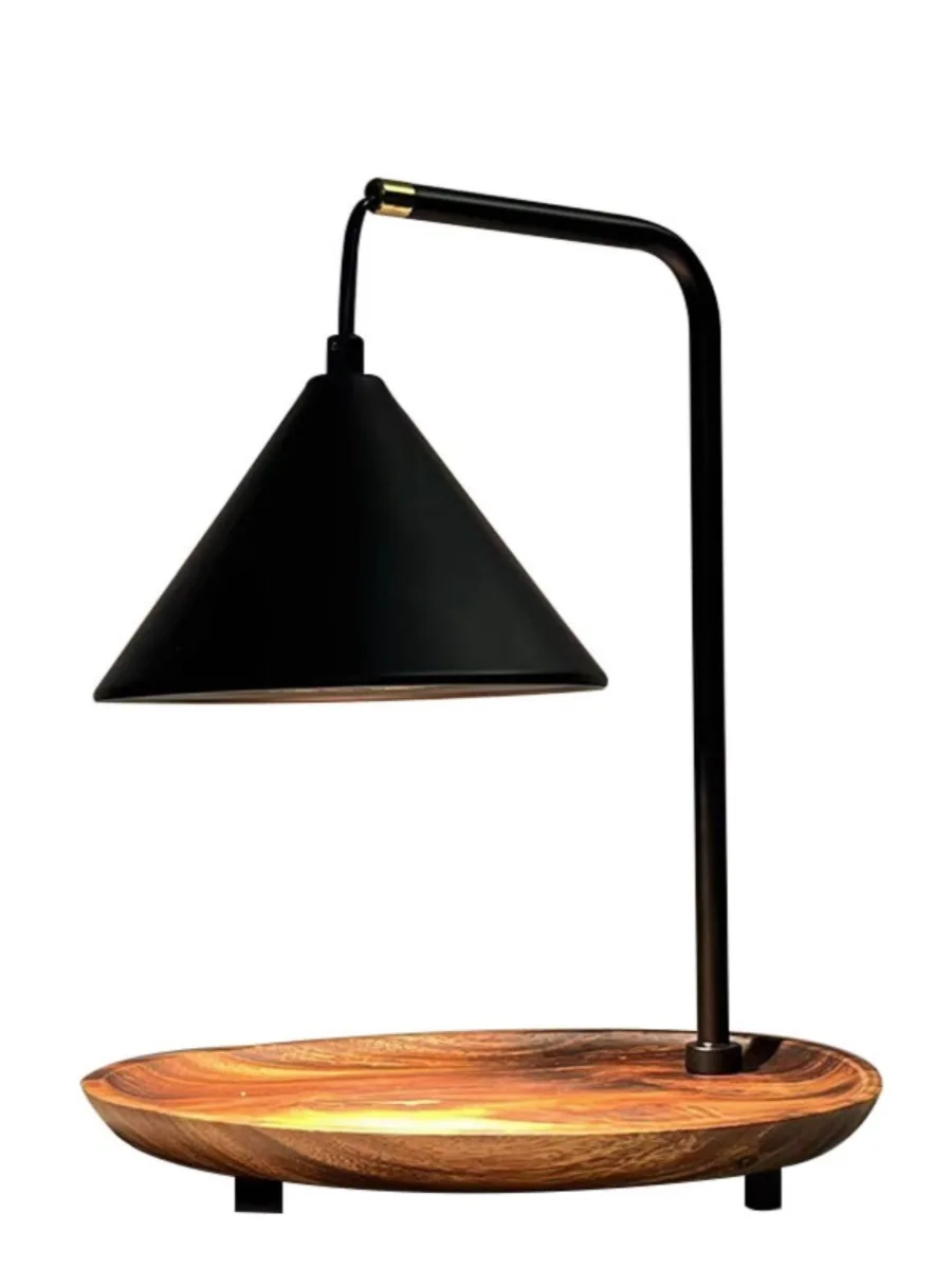 Semplice lampada a cera fusa Design europeo scaldacera lampada a candela fusa lampada da tavolo camera da letto aromaterapia portacandele decorazione