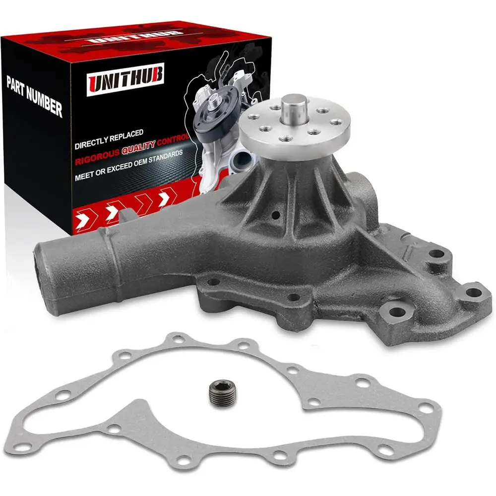 

Автомобильный водяной насос двигателя с одинарной прокладкой термостата 5744474 23500138, совместимый с Chevy Tahoe Yukon C K R V Series Compati