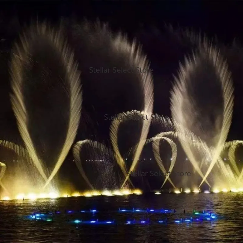 

Plaza Water Features Variety Changing Stainless Steel Water Show Water Fountain for Showing