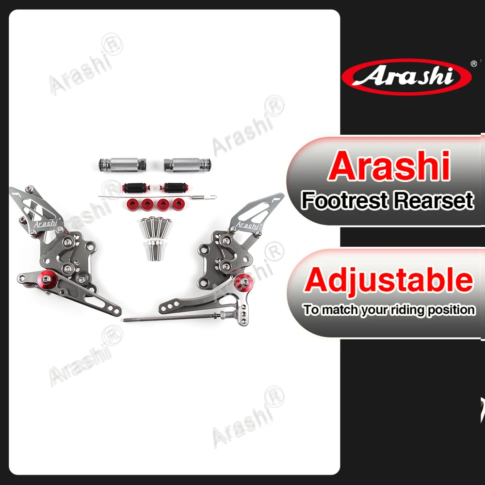 

Arashi V1.0 Rearset For KAWASAKI EX300A SE300 2013 - 2017 Ninja 300 EX300B EX300 ABS CNC Adjustable Footrest Footpegs