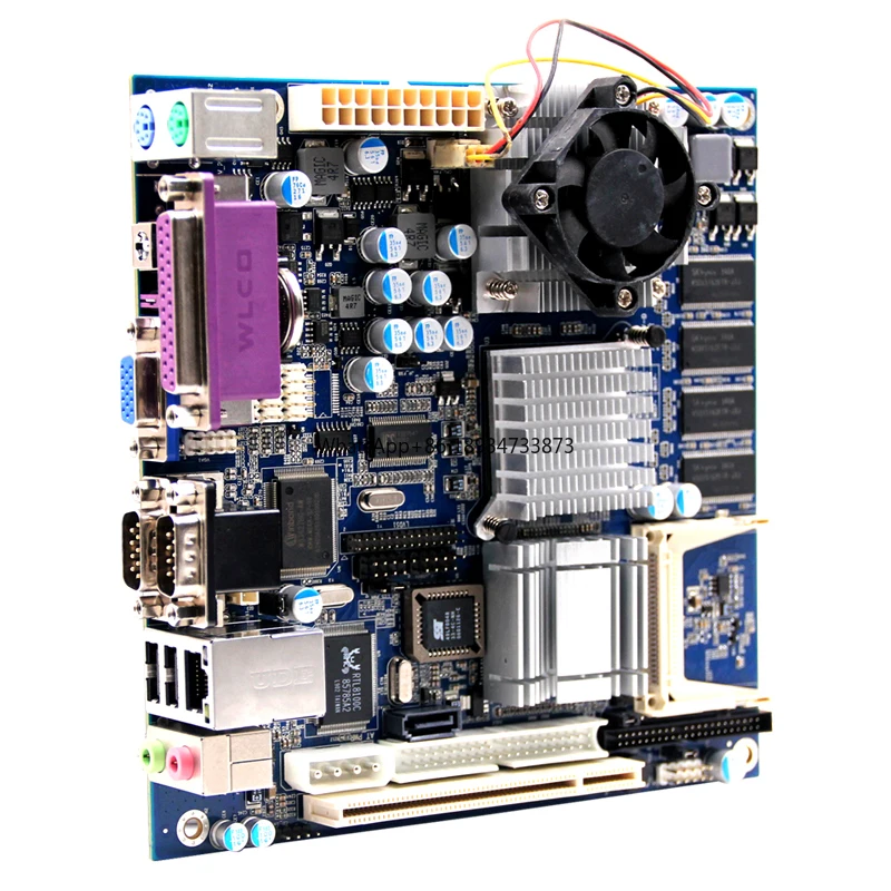 industrial x86 motherboard mini itx 855 chip support Pentium/Celeron M CPU