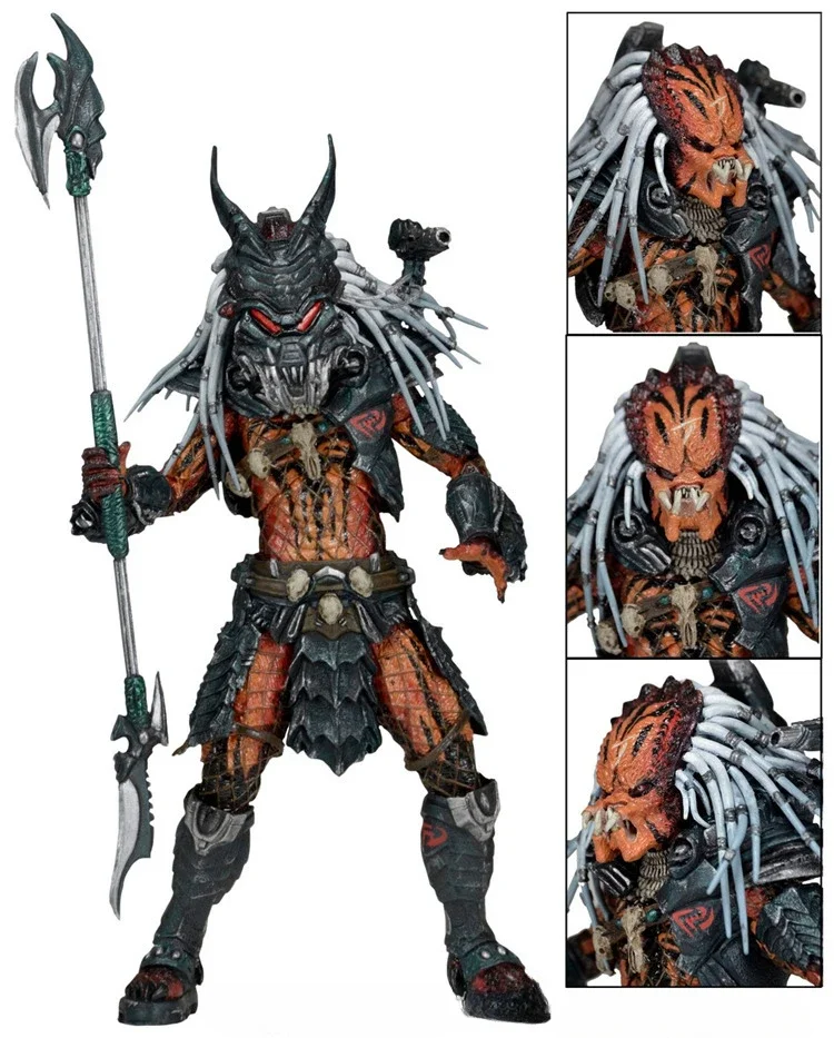 NECA Elder Clan Leader betonowa dżungla figurka ucieczka obrazowanie termiczne ucieczki Predator Alien i Predator Model 7 "zabawki