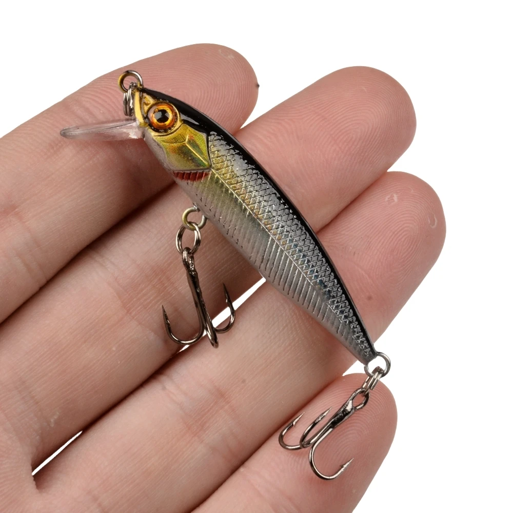 1Pcs 55MM 3.2G Mini Japan Model Sinking Minnow Fishing Lures Jerkbaits Peche Artificial Bait Wobbler Lure for Trout Bass Carp