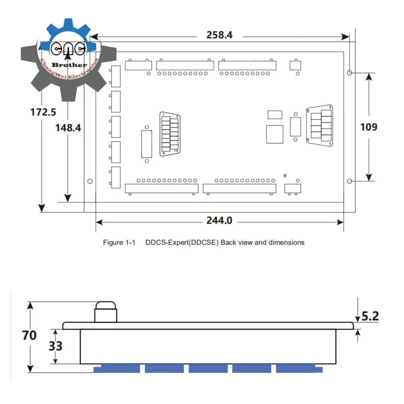 CNC Standalone Offline Controller DDCS-EXPERT 3/4/5 Axis Support Close-loop Stepper/ATC Controller Replace DDCSV3.1 M350
