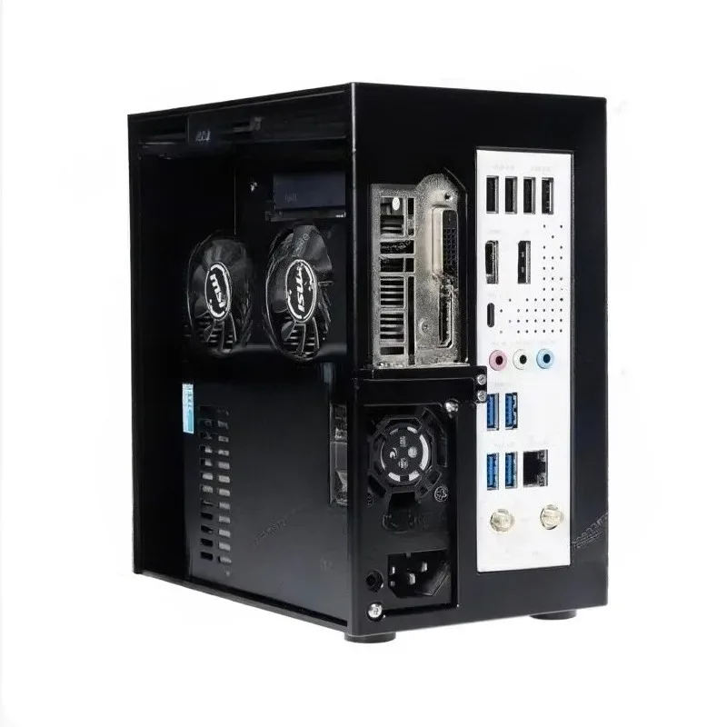 ZS-A4DC/ITX Bkb Half-height Knife Chassis, Version V4\ 4.3L Volume Rtx4060