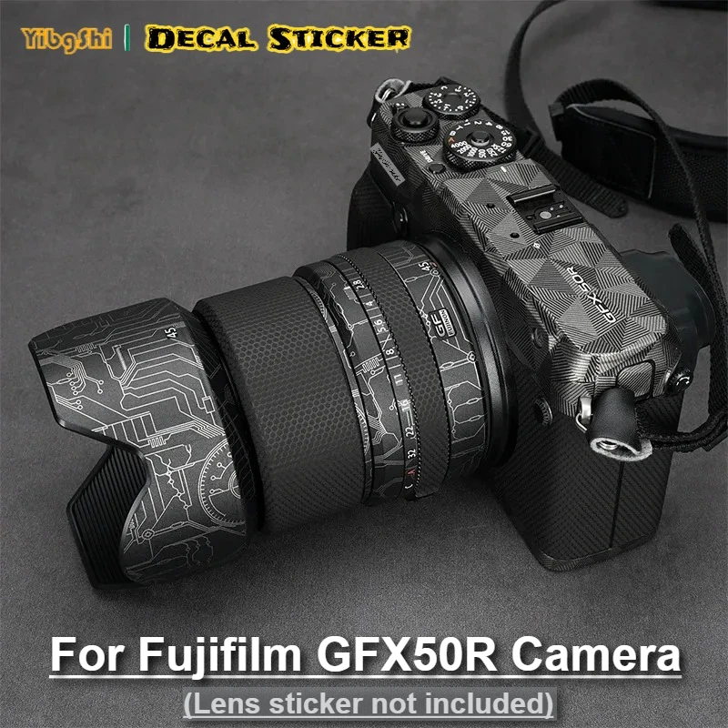 

For Fuji GFX50R Camera Skin Protective Film for Fujifilm GFX 50R Camera Premium Decal Skin Scratch Cover Case Wrap Covered
