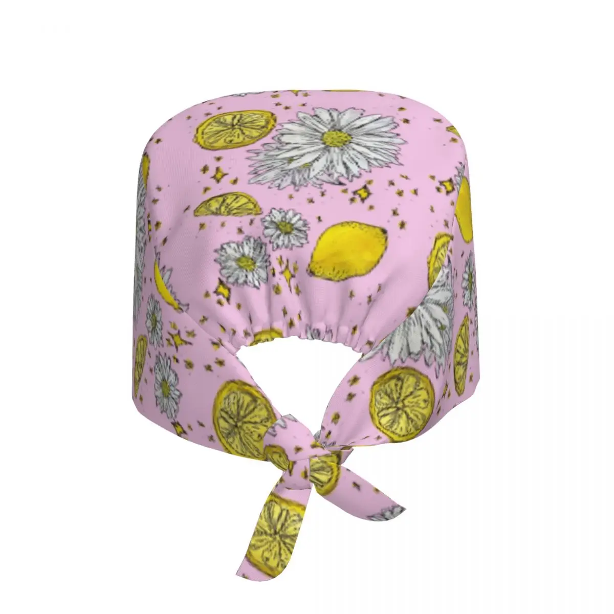 Personalizado limón Margarita sueños personal médico Scrubs sombrero mujeres hombres flores patrón Floral Doctor enfermería gorro quirúrgico Scrub gorras