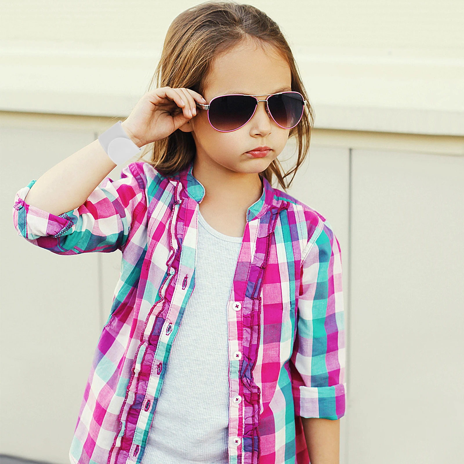 

100pcs Slap Bracelets White DIY Kids Gifts Stylish Party Favors School Birthday Game Prizes Comfortable Pure Color