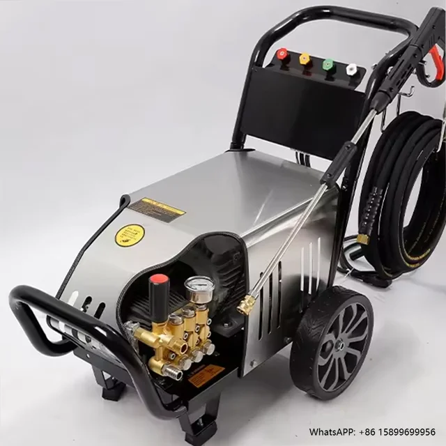 

High-Pressure 4400psi Car Washer Electric Professional Power Machine New Condition High-Density Pump Core Car Wash Cleaner
