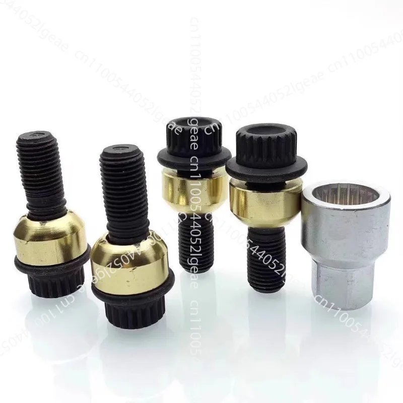 

Tire anti-theft screw sleeve removal tool 4 + 1 set