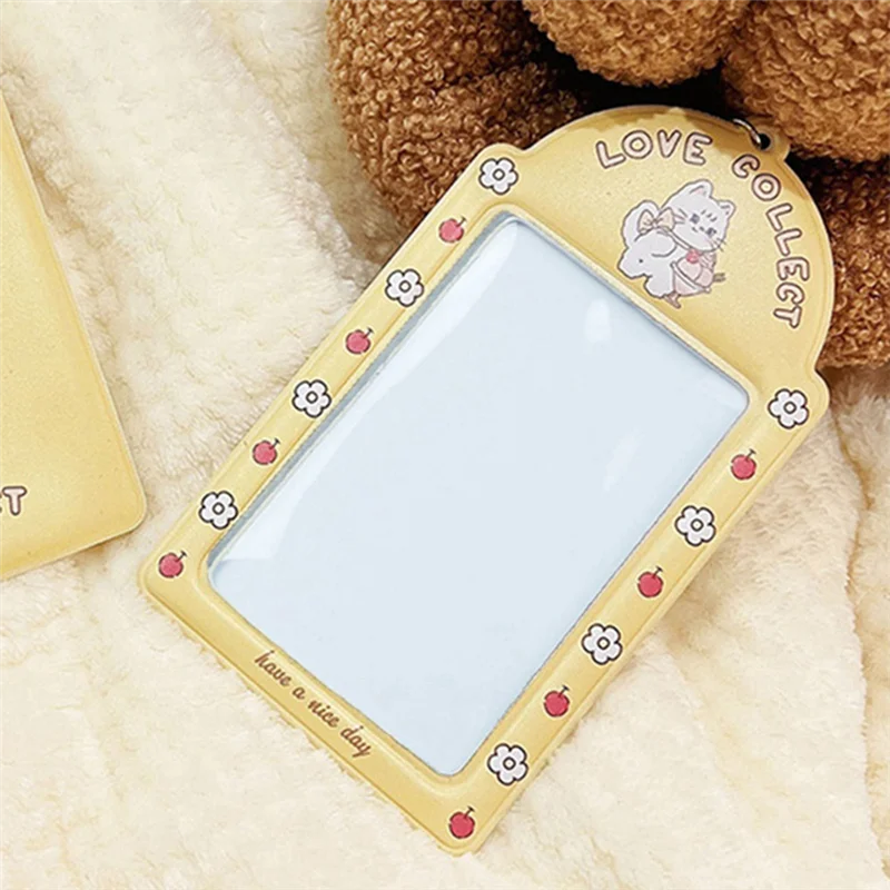 جديد الكرتون فراشة حافلة بطاقة مجموعة حقيبة الطالب قلادة مفتاح سلسلة المعبود غطاء الصورة مجموعة بطاقات الهوية