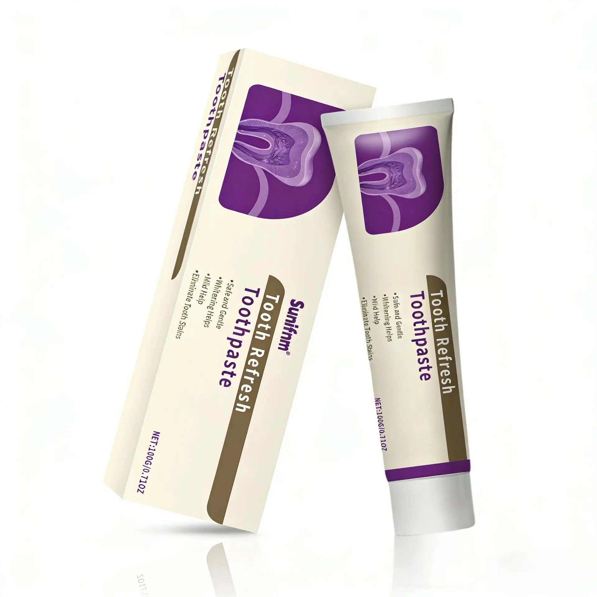 

Gentle Teeth Cleaning Toothpaste Fresh Breath Oral Care Protect Gums Deep Clean Daily Use