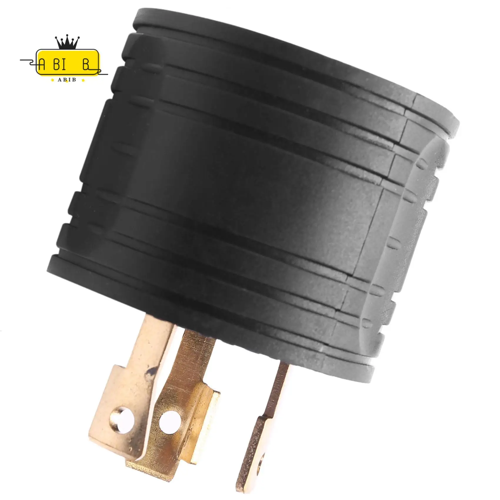 

ABIB -RV Generator Adapter 3-Prong 30A Male To 30A Female RV Power Plug 125V RV Plug For Camper Motorhome Trailer L5-30P
