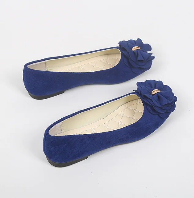 2026 New Women's Square-Toe Black Beanie Flats - Bow-Detailed Suede Low-Cut Shoes for Plus Sizes