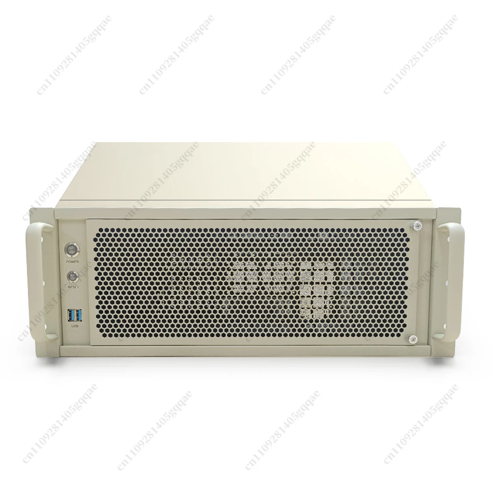 New 4U Chassis Industrial Control Server 360 Water Cooling EATX Main Board ATX Power Supply USB3.0 Metal Switch
