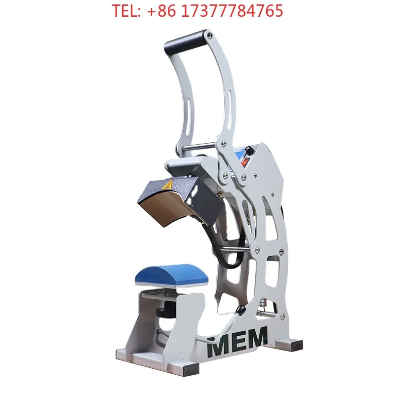 Manual Hat Heat Press Machine 13*9cm Portable Heat Transfer Equipment for Daily Caps