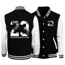 2024 Men Women Jacket Coat Sweatshirts Sports Trend Hoodie Baseball Uniform Basketball Flight Man 23 Print Cardigan Clothes Tops