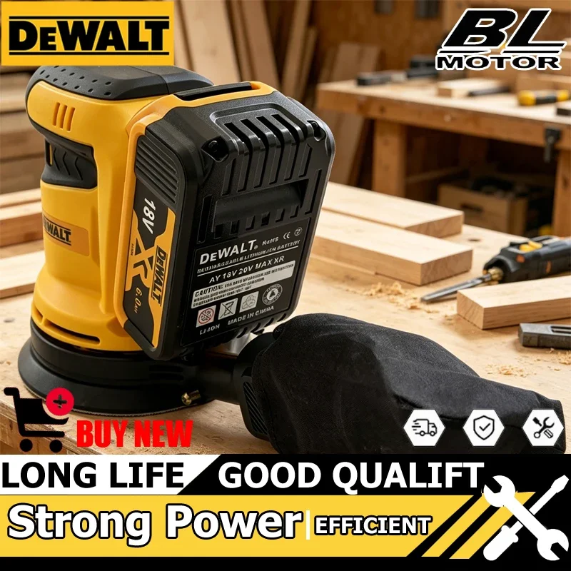 

Электрическая полировальная машина DeWalt DBO180Z – аккумуляторная, легкая, миниатюрная, с ComfortGrip, 3-ступенчатая регулировка скорости, инструмент для шлифовки под углом 90 градусов, 125 мм