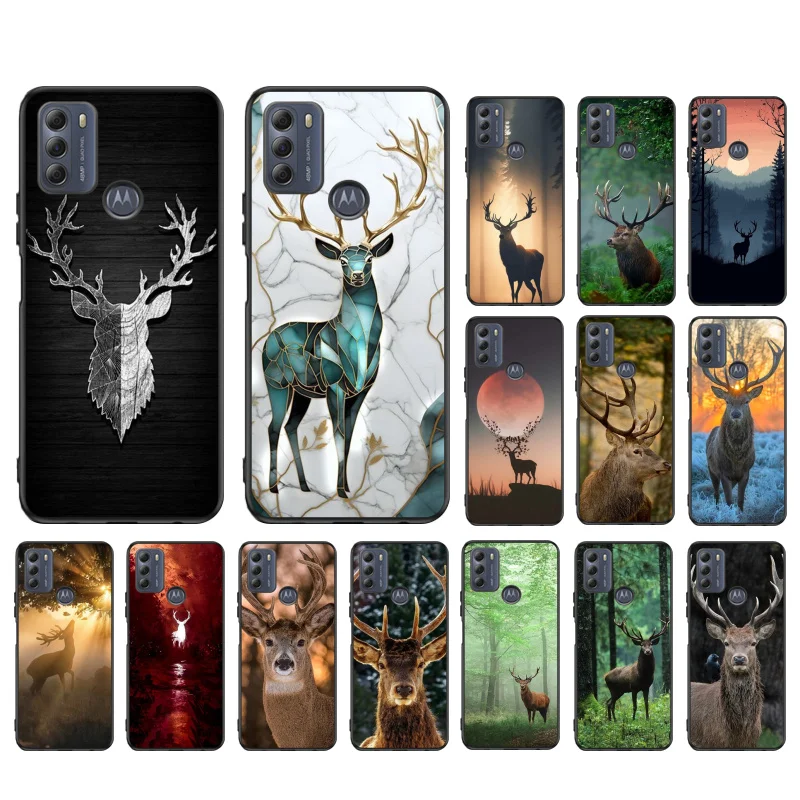 Hunting Deer Phone Case For Moto Edge 50 40 Pro Edge 40 30 Ultra Neo Fusion G Power G Stylus G Play E32 E20 E40