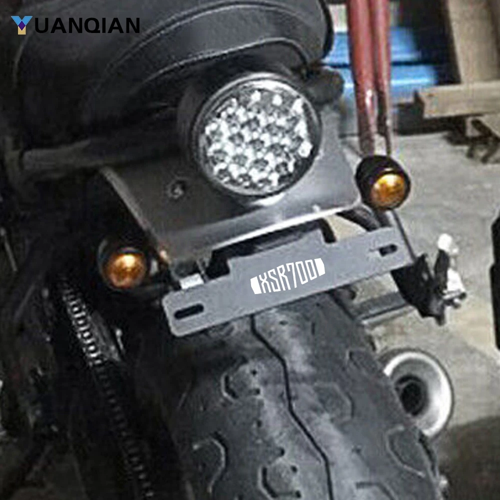 

XSR700 Tail Tidy For Yamaha XSR 700 2015 - 2026 XSR700 License Plate Holder Bracket Fender Eliminator Motorcycle Accessories