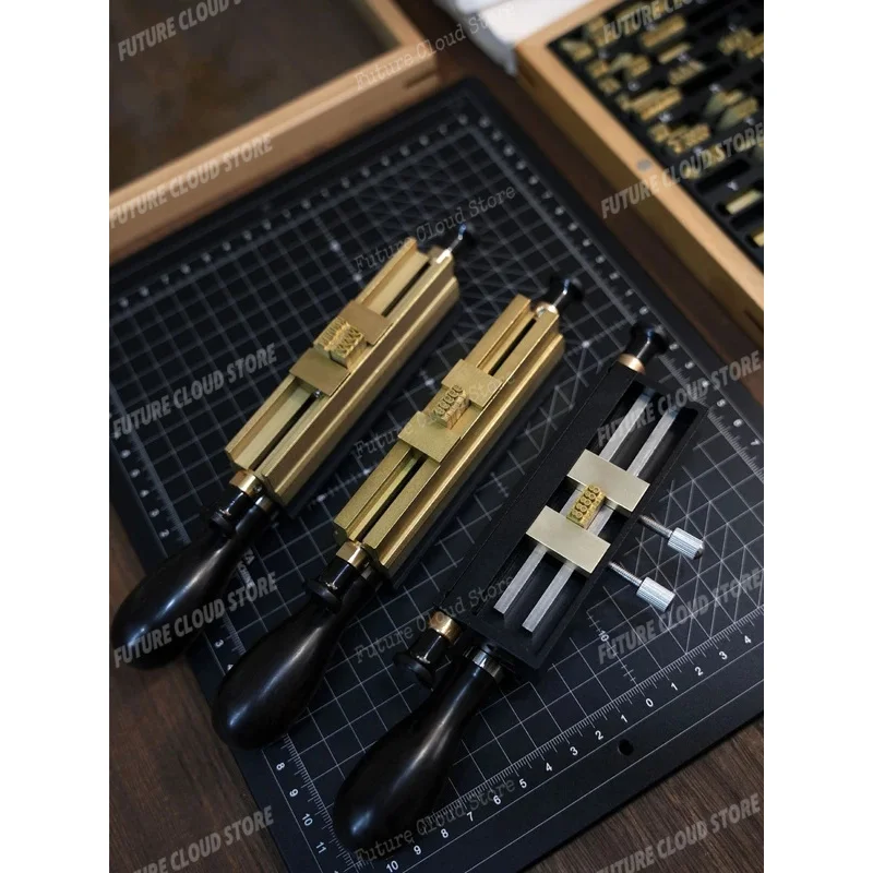 High Quality Tool Fixture Bronzing Copper Mold LOGO Movable Type Fixture Accessories For Industrial Craft Making
