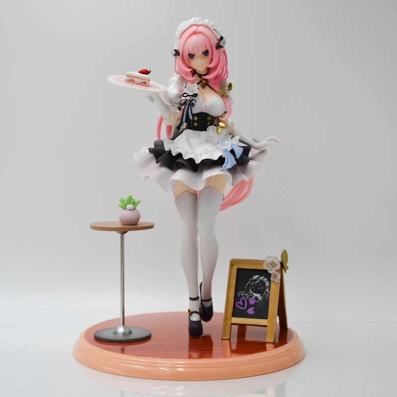 25cm Honkai Impact 3rd Elysia Sexy Anime Girl Figure Houkai Gakuen Elysia Miss Pink Action Figure Adult Model Doll Toys Gifts