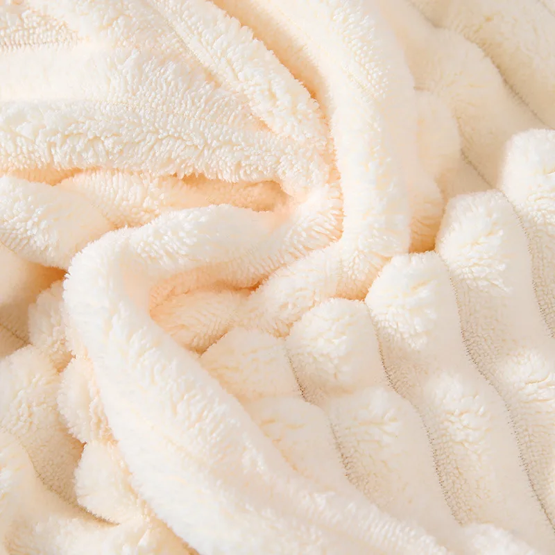 Gorro para el cabello seco para mujer, absorbente, grueso, suave, ligero, de secado rápido, multiusos como pañuelo para la cabeza, 2 uds.