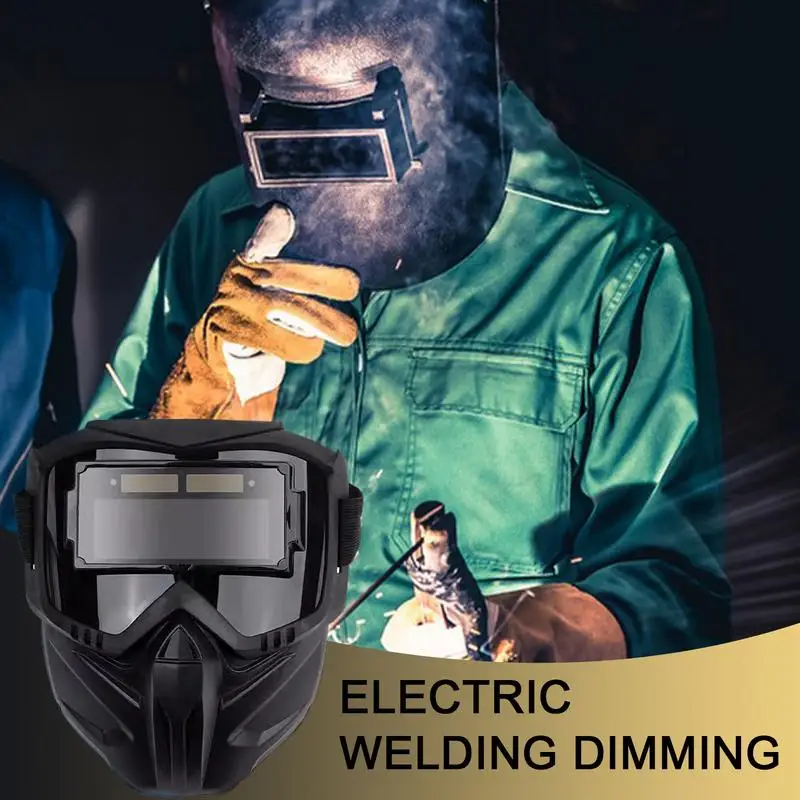 Special Welding And Cutting Masque Anti-Glare Electric Welding Masque Anti-UV Radiation Detachable Breathable Face Shield