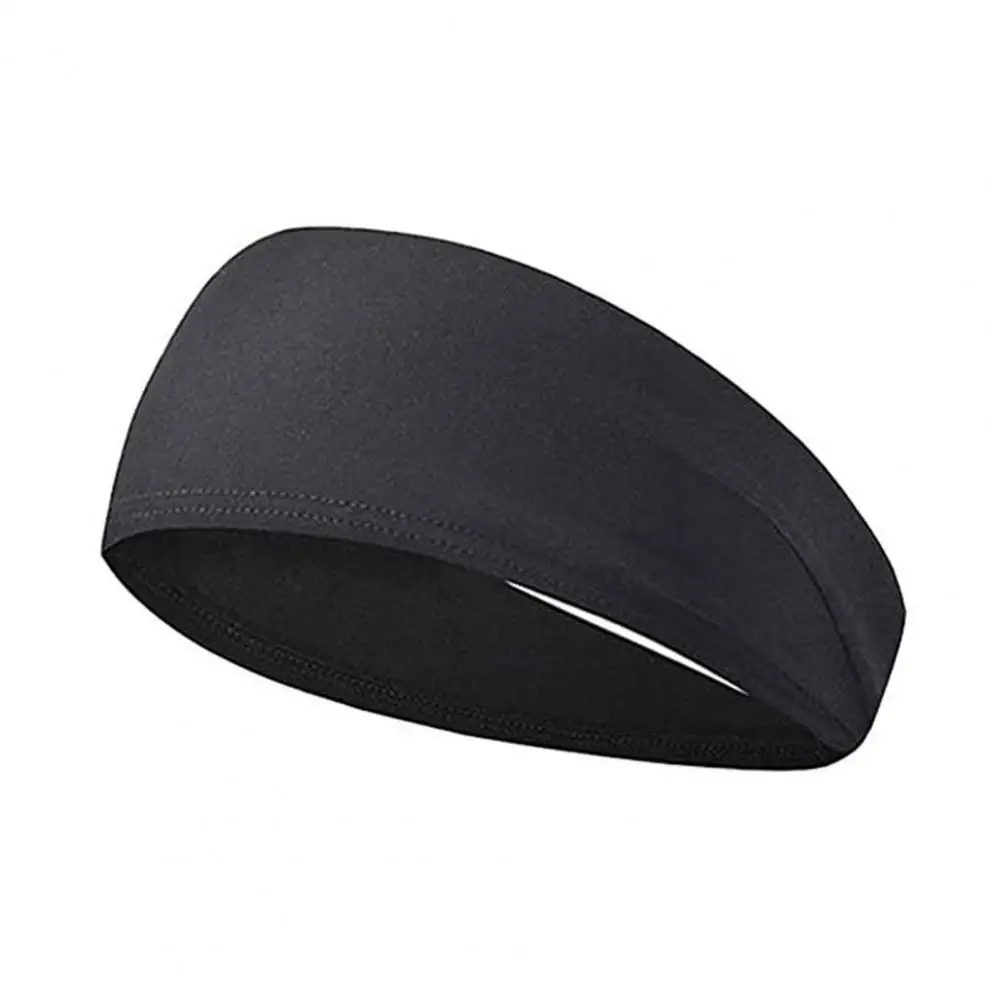 Men Sport Headband Comfortable Headband Moisture Wicking Men's Sports Headband Wide Workout Cycling Sweatband for Quick Drying