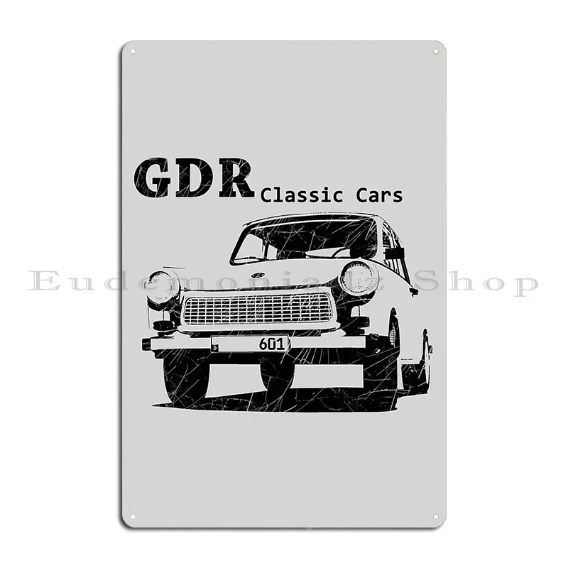 Wartburg legends never die 353 19661988 312 GDR Oldtimer VEB Automobilwerke Eisenach Metal Create Pub Classic Tin Sign Poster view 4