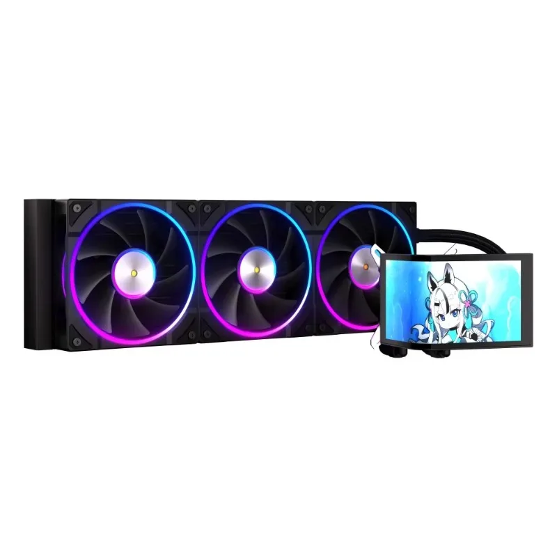 C360-F CPU Liquid Cooler with Curve LCD Display Cpu Liquid Cooling Water Cooling System for Pc  Cpu System Water Cooling