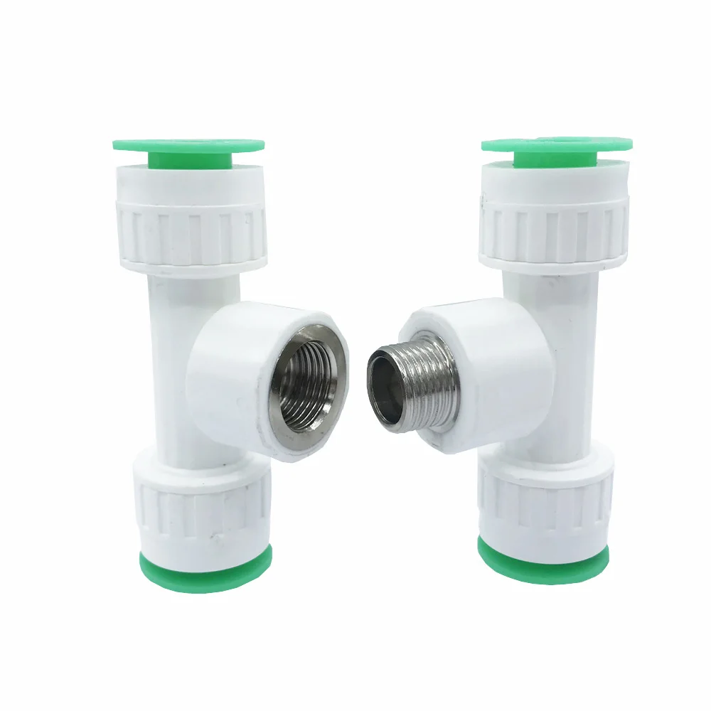 Screw Thread Hot-melt Free Quick Connection PE PVC PPR Tap Water Pipe Plug and Play Garden Agriculture Irrigation Pipe Fittings