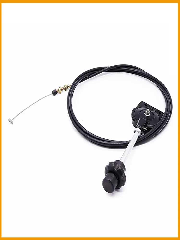 Excavator Manual Throttle Cable for Multi-Vehicle Precise Engine Speed Adjustment Easy Install Durable Throttle Line