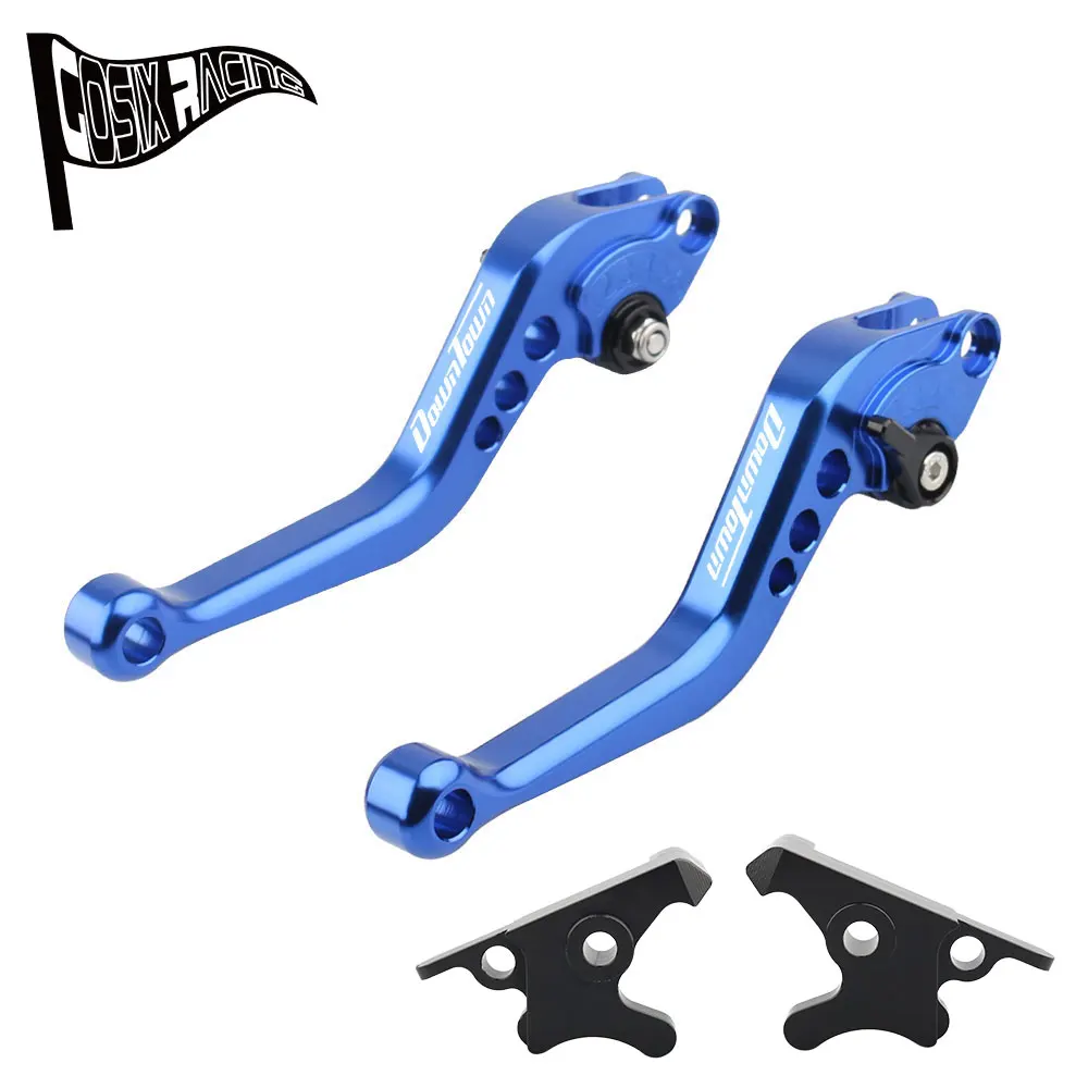 Fit For Downtown 125 200 300 350 ALL YEAR Short Brake Clutch Levers Motorcycle Handle Set