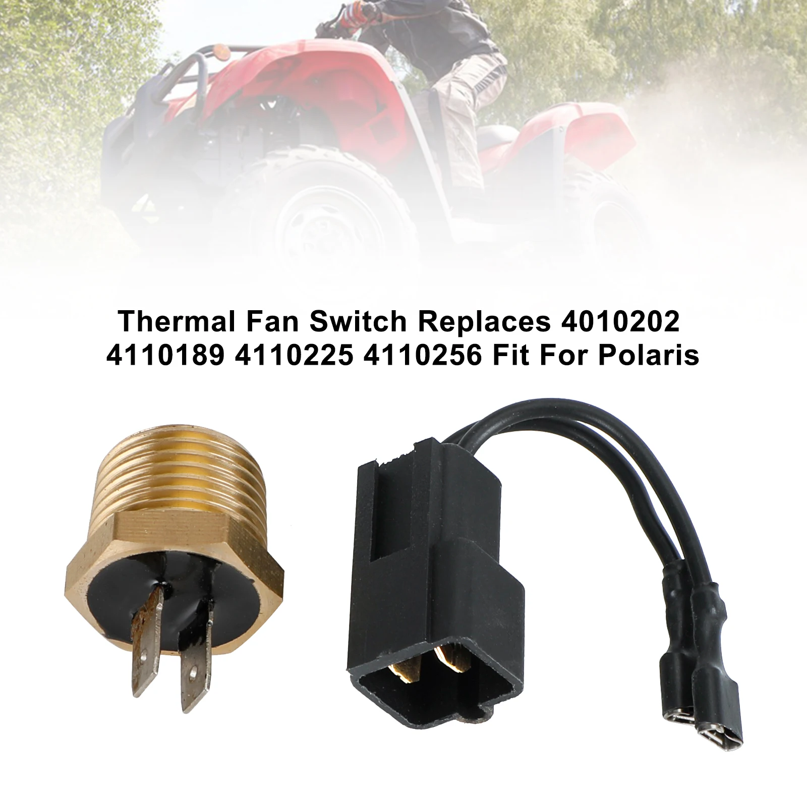 Topteng Thermal Fan Switch Replaces 4010202 4110189 4110225 4110256 Fit For Polaris Motorcycle Accessories