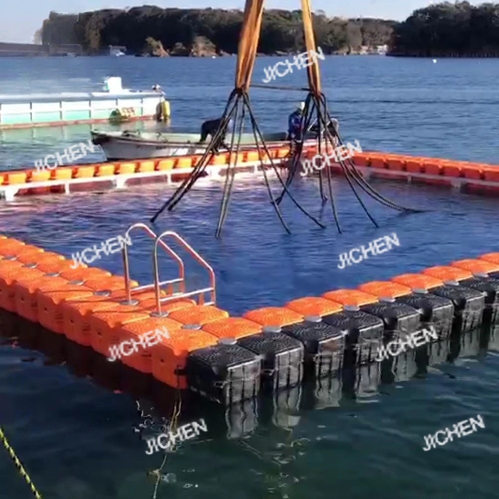 JC Water Park Plastic Pontoon Platform Sea Pontoon Floating Box Fishing Breeding Floating Platform Outdoor Reservoir