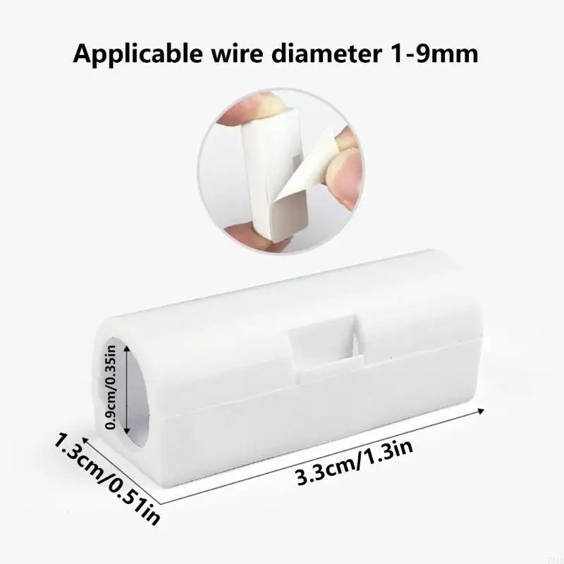 77JD Pack Of 20/16pcs Cable Clips Adhesive Wire Organizers For Home Office