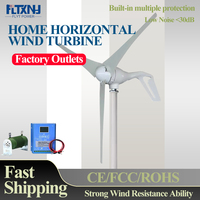 Wind Turbine Generator 3000W 1500W Windmill Alternative 12V 24V 48V Wind Generator Low RPM Speed For Home Farm Use Controller