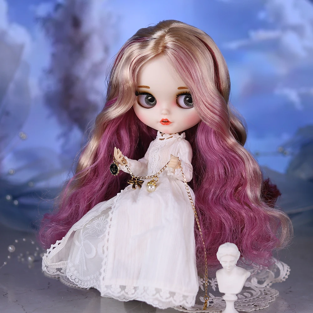 DBS Blyth icy 1/6 doll Two kinds of style for choosing one piece long sleeve dress sweet dressing girl gift