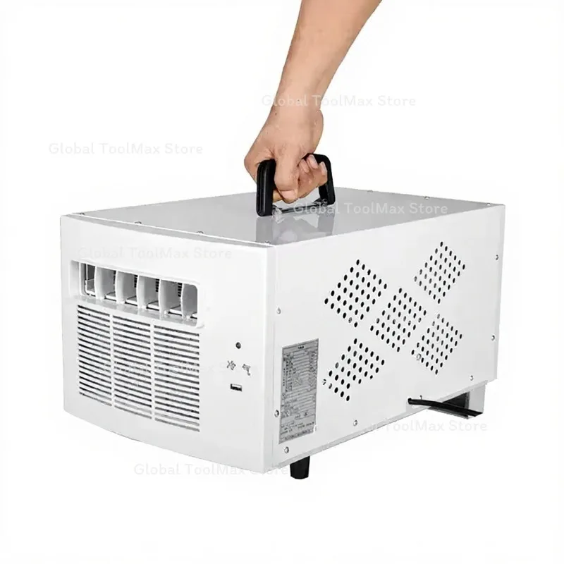 400W 110V Mobile Small Air Conditioner 7m²Space Drainage-free Remote Control Power Saving Mini Cooling Heating Air Refrigerator