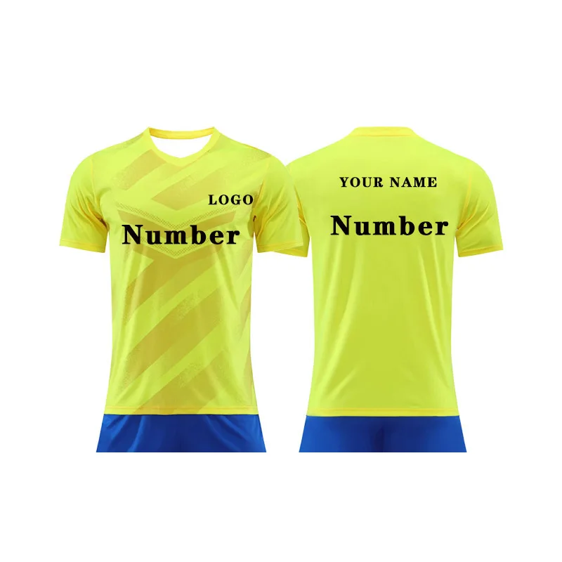 

2025 Private Custom Men's and Women's Football Jersey Number LOGO Team Logo Custom Football Sportswear Team Jersey T-shirt