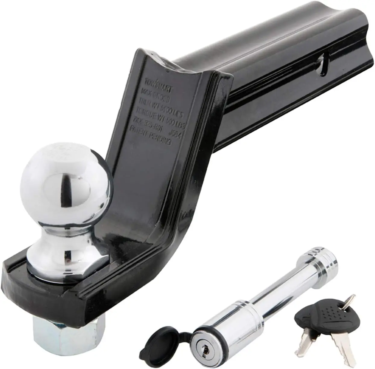 

Class III 5,000 lb. X-Mount Security Kit, 3.25' Drop x 2' Rise x 1' Shank, 2' Ball, 5/8' Locking Pin