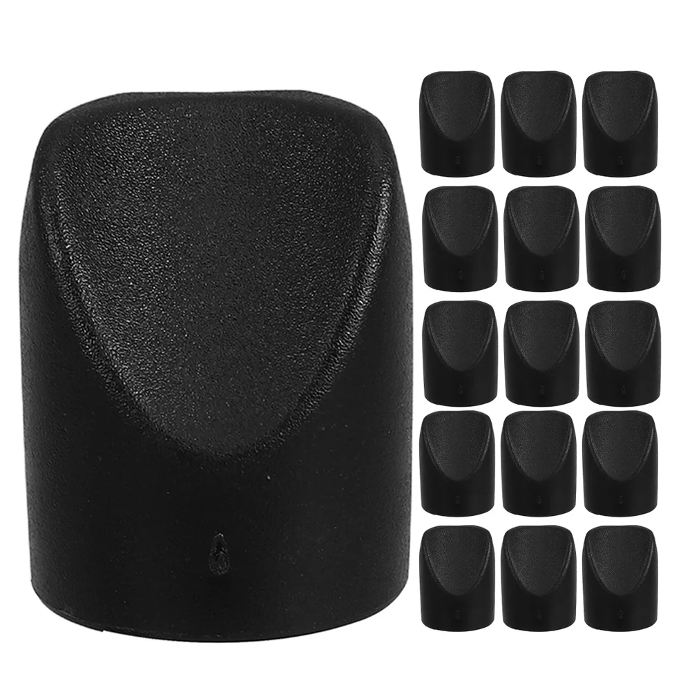 Tappi per gambe per sedie pieghevoli da 50 pezzi Tappi terminali per stabilizzatori in plastica resistente a forma di V Protezioni di ricambio non marmorizzate per imbottitura