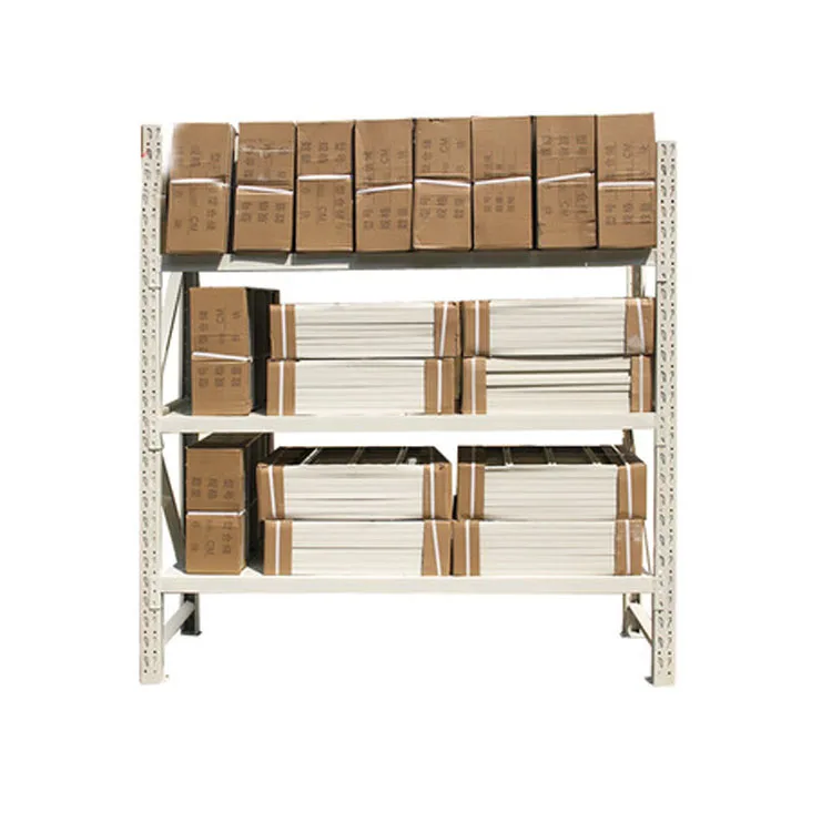 Factory Hot Sale Adjustable Medium Duty Steel Storage Racks Custom 4-Layer Electrostatic Powder Coated Anti-Rust Easy Shelves